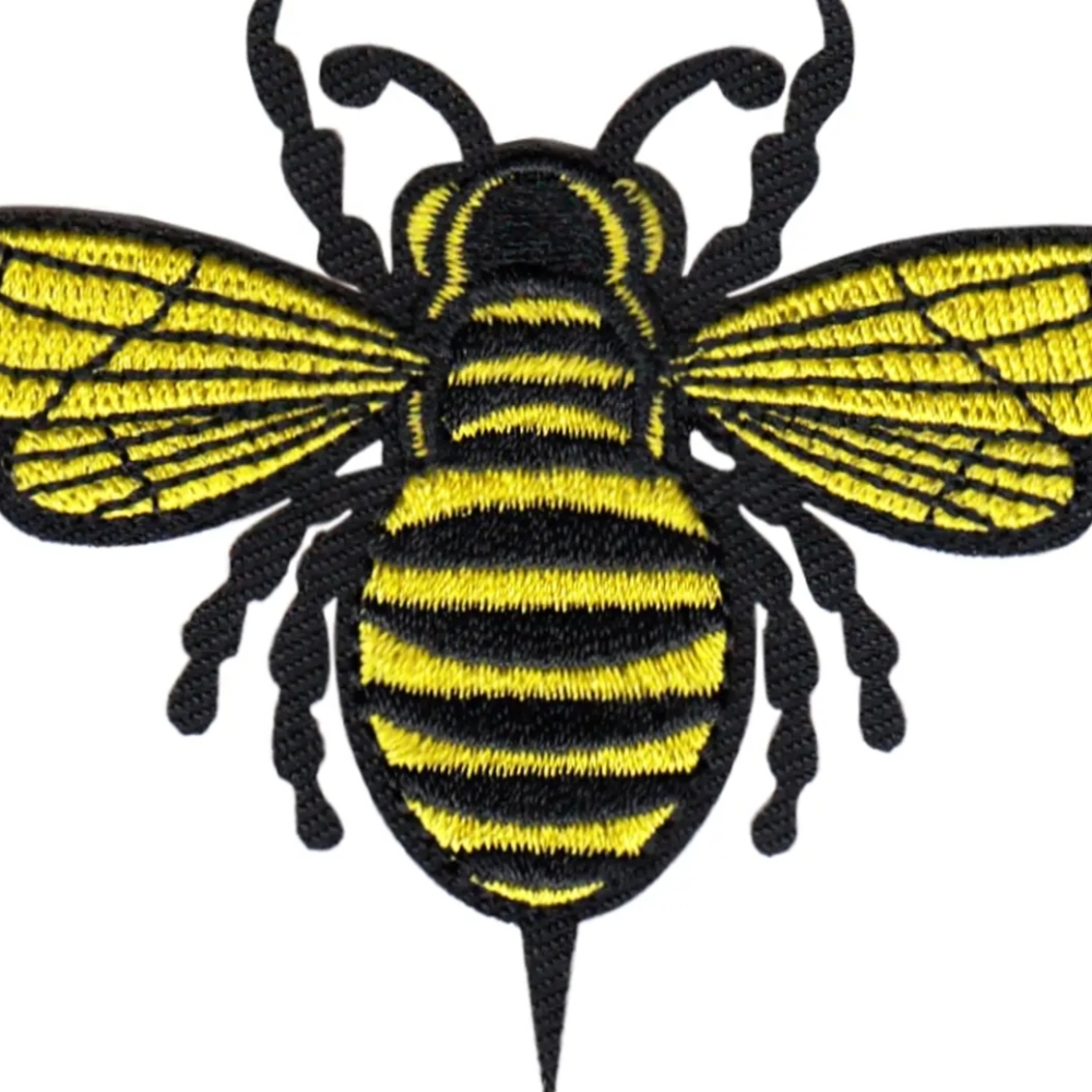 NWT Bumblebee Patch For Denim Jeans And Jean Jackets